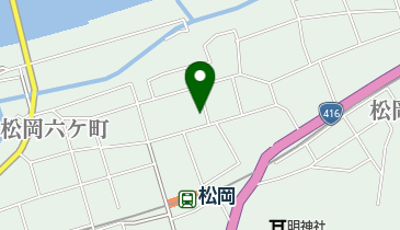 角井燃料店の地図画像