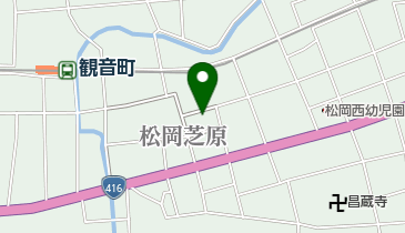 都屋クリーニング店の地図画像