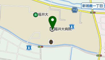 福井県臓器移植推進財団(公益財団法人)の地図画像