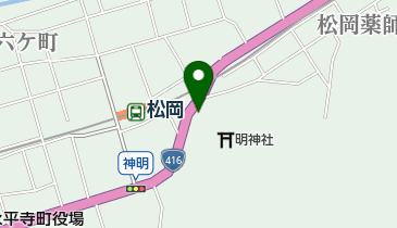 明神社の地図画像