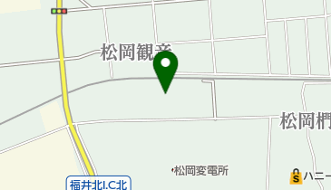 北陸電力株式会社 福井体育館フレアの地図画像