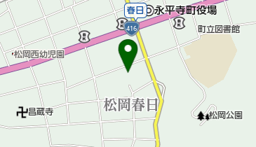 ヘアールームたんぽぽの地図画像