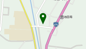 池田町整骨院の地図画像