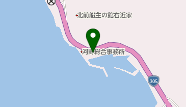 河今定置網組合の地図画像
