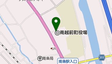南条郡森林組合南条支所の地図画像