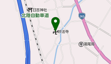 妙法寺の地図画像