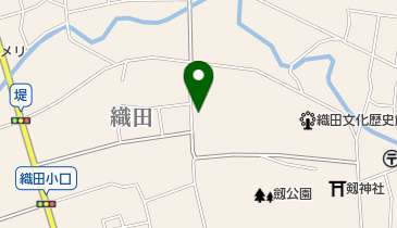 奥田クリーニング店の地図画像