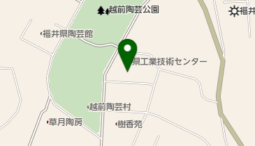 福井県工業技術センター窯業指導所の地図画像