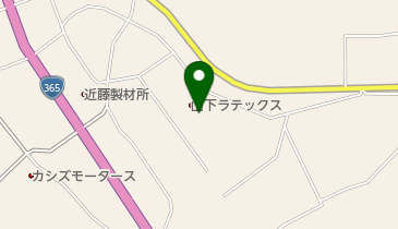 山下ラテックス工業所の地図画像