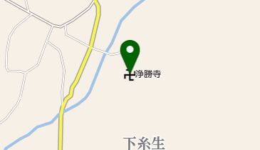 浄勝寺の地図画像