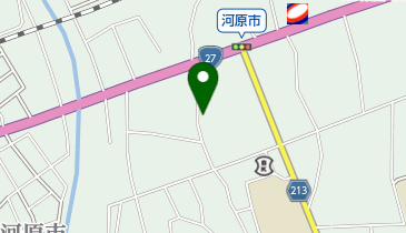 河原市研修センターの地図画像