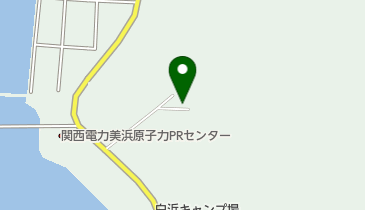 関西電力株式会社美浜発電所 受付案内番号の地図画像