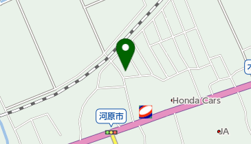 イチカワ美容室の地図画像