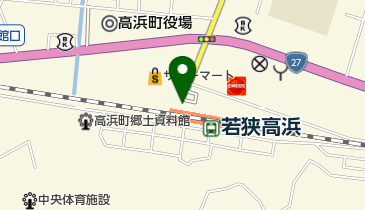 社団法人若狭高浜観光協会の地図画像