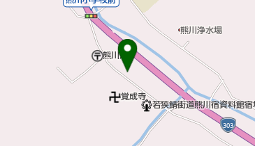 若松屋の地図画像