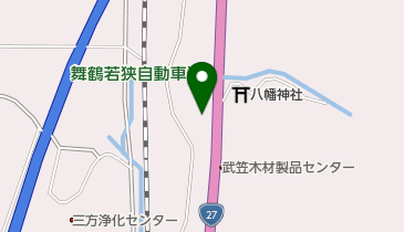 金森電気商会の地図画像