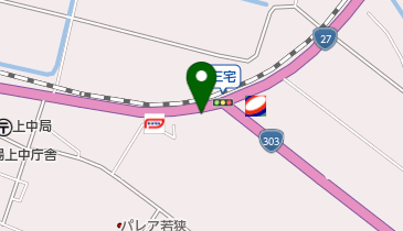 はる美容院の地図画像