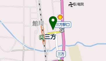 シミズ理容室の地図画像