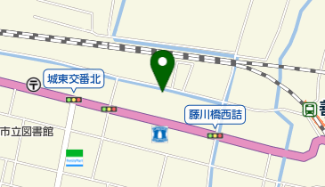 山梨中央運送株式会社の地図画像