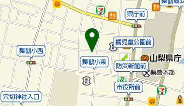 日本通運株式会社 山梨支店の地図画像