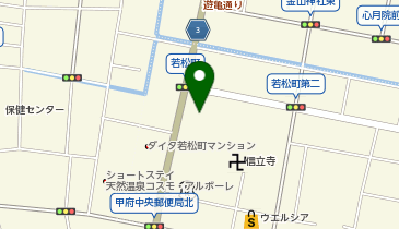 グループホームわがやの地図画像