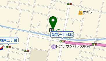 サンクール城東介護施設の地図画像