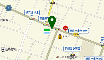 オール東京ガス エネスタ朝日町の地図画像