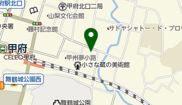 東京ガス山梨株式会社の地図画像