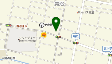 山光石油株式会社アイネットサービス・ステーション東青沼SSの地図画像