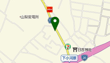 波切カバン店の地図画像