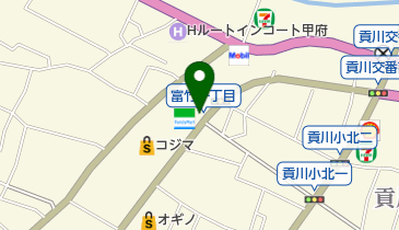 コジマNEW甲府店の地図画像