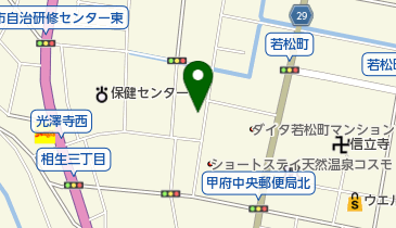 デンカの新藤の地図画像