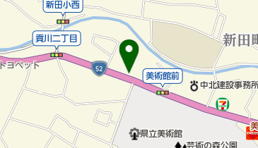 大野屋 美術館通り店の地図画像