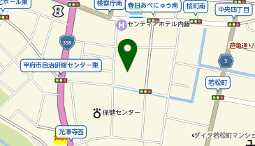 山梨県労農福祉センターの地図画像