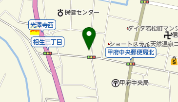 山梨県押花倶楽部事務局の地図画像