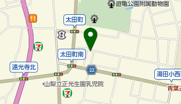玄遠書道院の地図画像