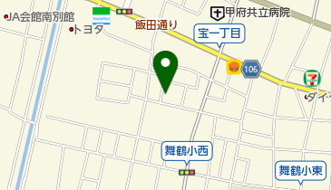 山梨箱庭研究所の地図画像