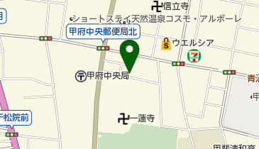 株式会社山梨県教科用図書特約供給所の地図画像