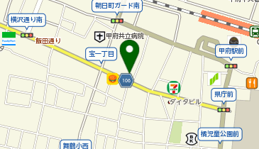 有限会社藤森金物商店学校教材部の地図画像