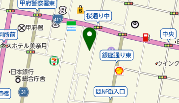 桜座の地図画像