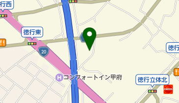 山梨スチール株式会社の地図画像