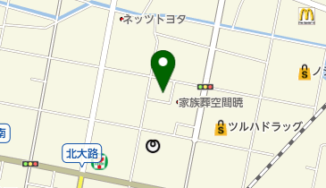 青柳クリーニング店の地図画像