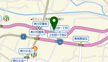 岩下クリーニング店の地図画像