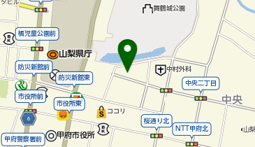 甲府青色申告会(一般社団法人)の地図画像