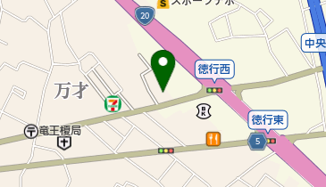 山梨県医師会の地図画像