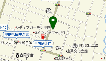 社団法人山梨県労働基準協会連合会の地図画像