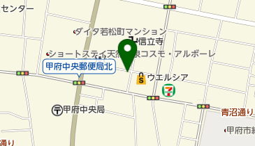 アザレ山梨の地図画像