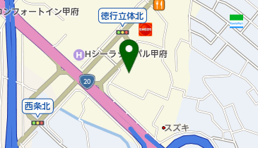 セコム山梨株式会社の地図画像