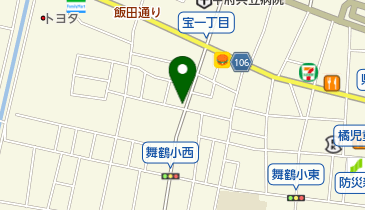 京屋の地図画像