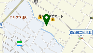 福田三商株式会社甲府営業所の地図画像